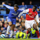 Retired Ivorian stars: Didier Drogba of Chelsea and Kolo Toure of Arsenal in 2008.
